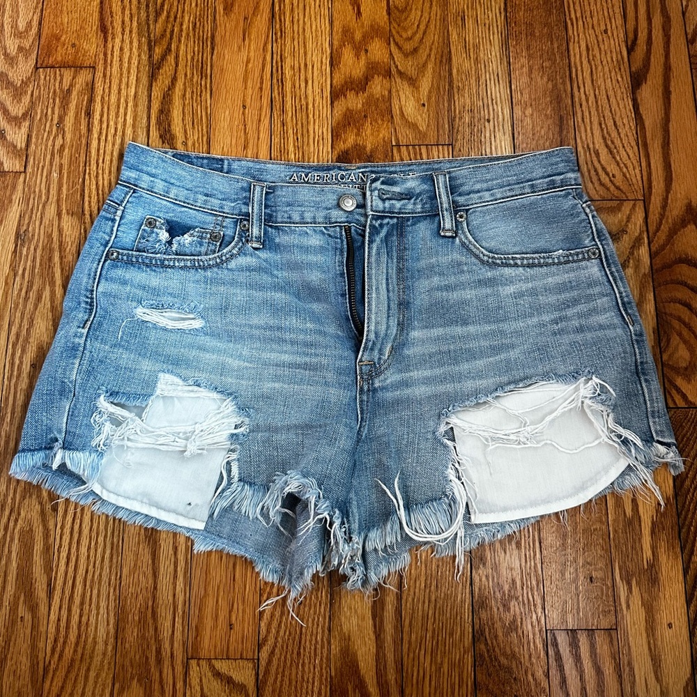 American Eagle Vintage High Rise Festival Jean Shorts